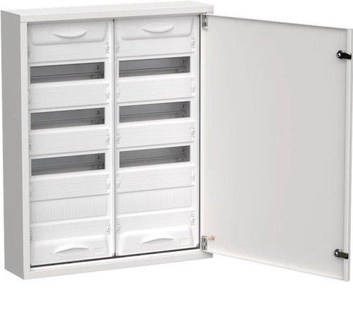 Щит распределительный навесной IEK ЩРн-96 (710х570х140) с замком, бел. IP31 Titan 5 картинка 